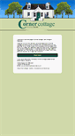 Mobile Screenshot of corner-cottage.com